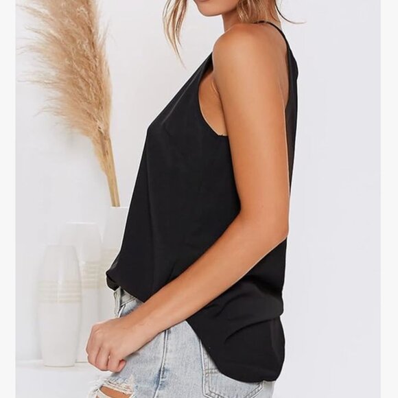 LouKeith black soft tank top XS - Picture 2 of 6